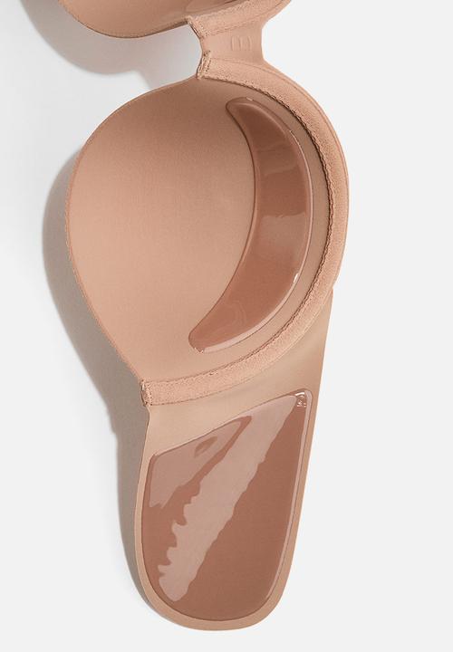 H&M - Underwired self-adhesive bra - dark beige