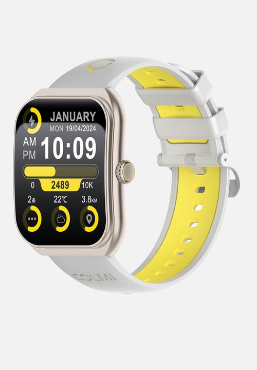 Colmi - COLMI P86 Smart Watch Two-color Strap Bands P86-SSY - Silver