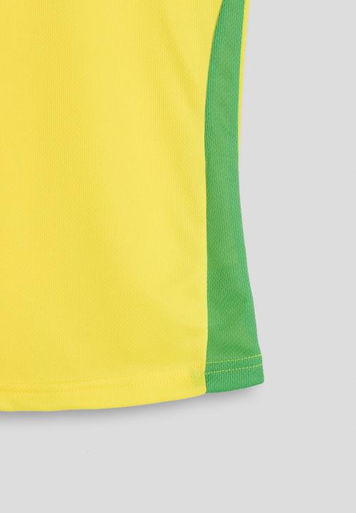 Pop Candy - Short sleeve crew neck tee - gold/green