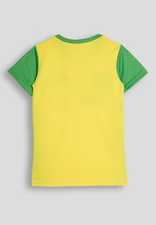 Pop Candy - Short sleeve crew neck tee - gold/green