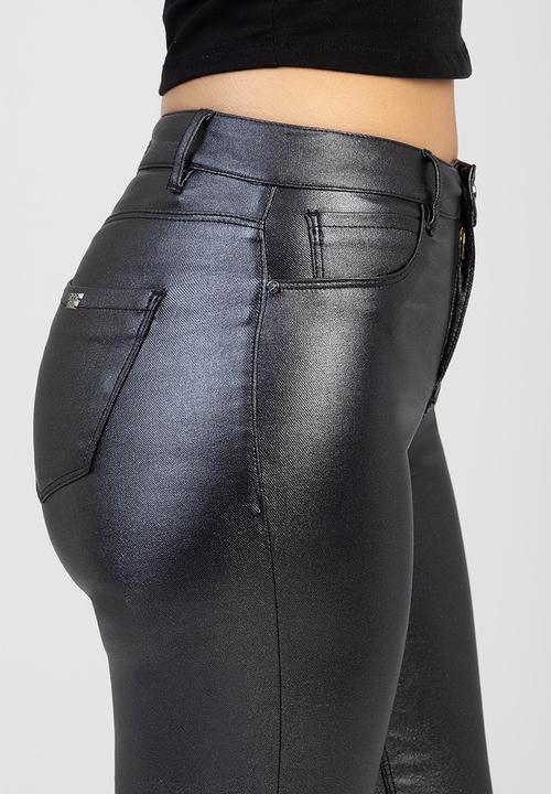 SISSY BOY - Riley Skinny Pants - Charcoal/Black