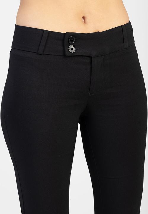 SISSY BOY - Gill Bootleg Trousers - Black