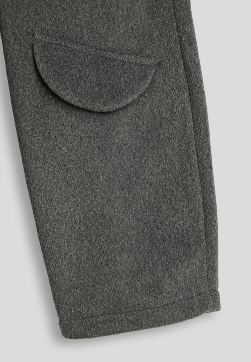 Pop Candy - Melton wide leg trousers - grey