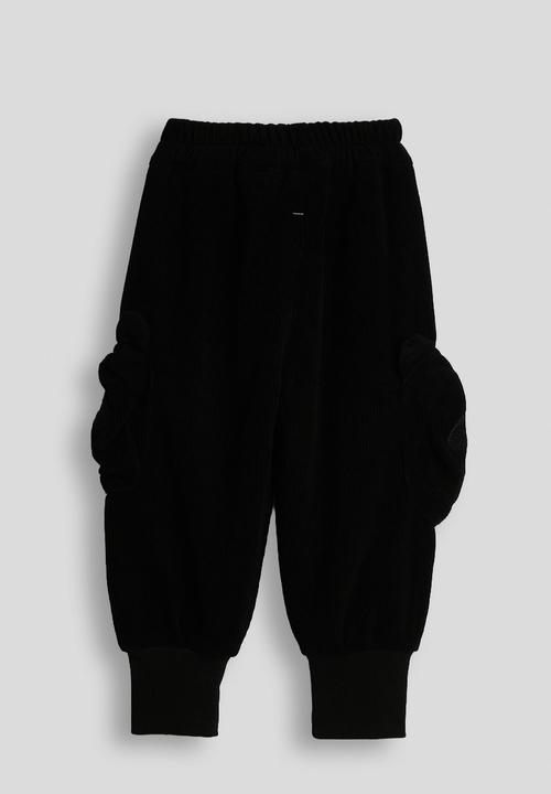 Pop Candy - Panda pocket joggers - black