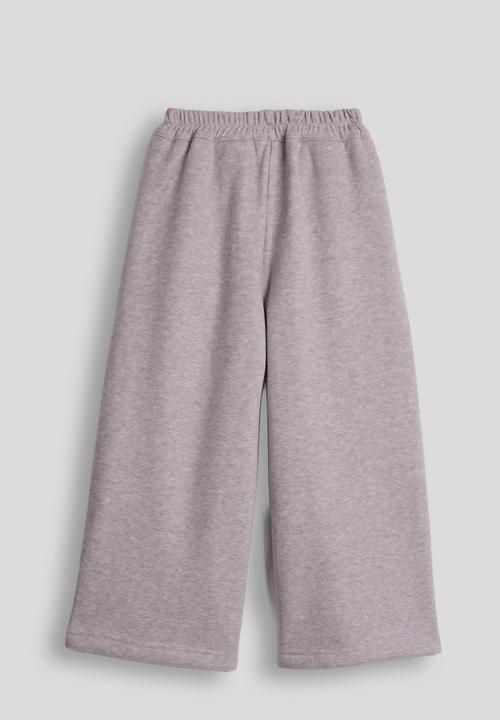 Pop Candy - Melange pintuck sweatpants - lilac