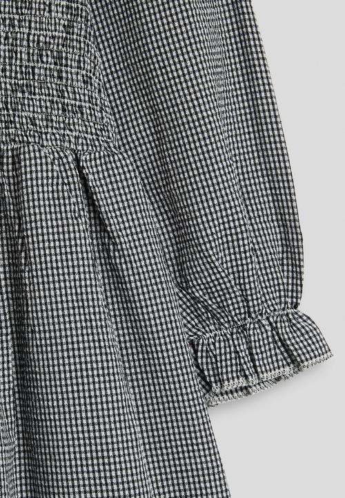Pop Candy - Smocked dress - charcoal