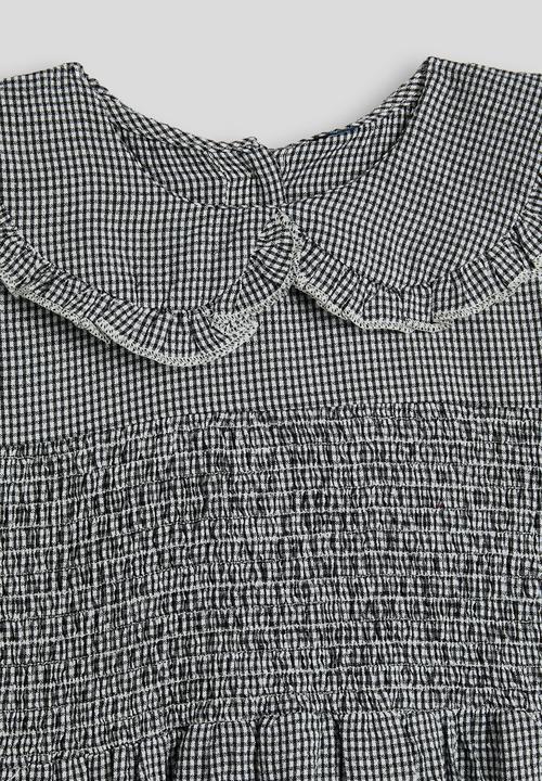 Pop Candy - Smocked dress - charcoal