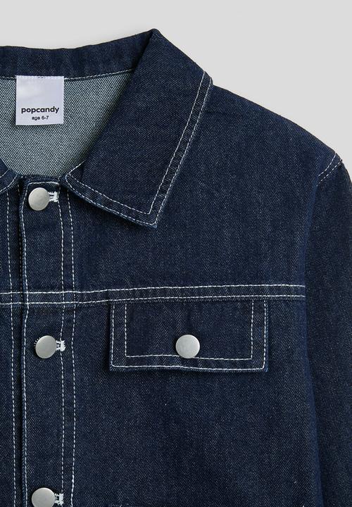 Pop Candy - Denim jacket - navy blue