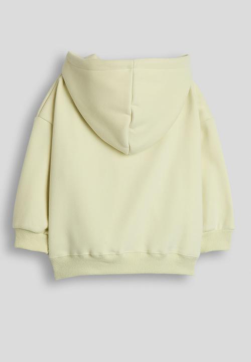 Pop Candy - Slogan print hoodie - cornfield white