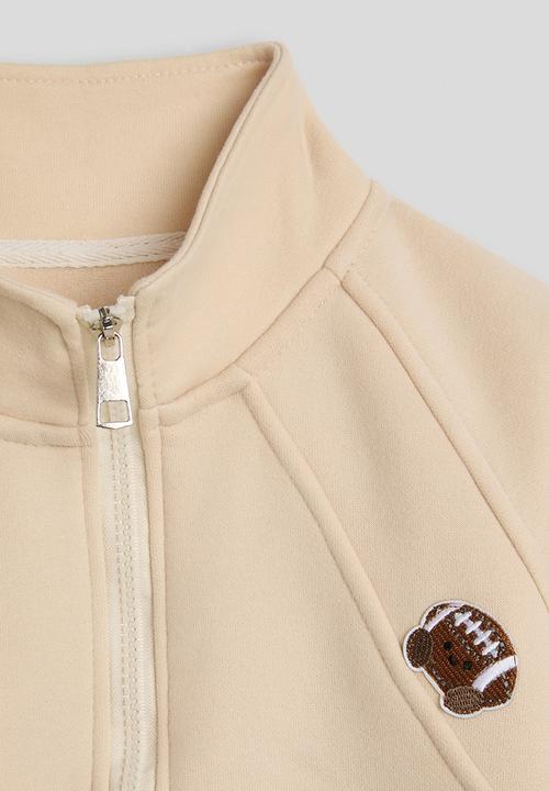 Pop Candy - Zipper jacket - milk tea