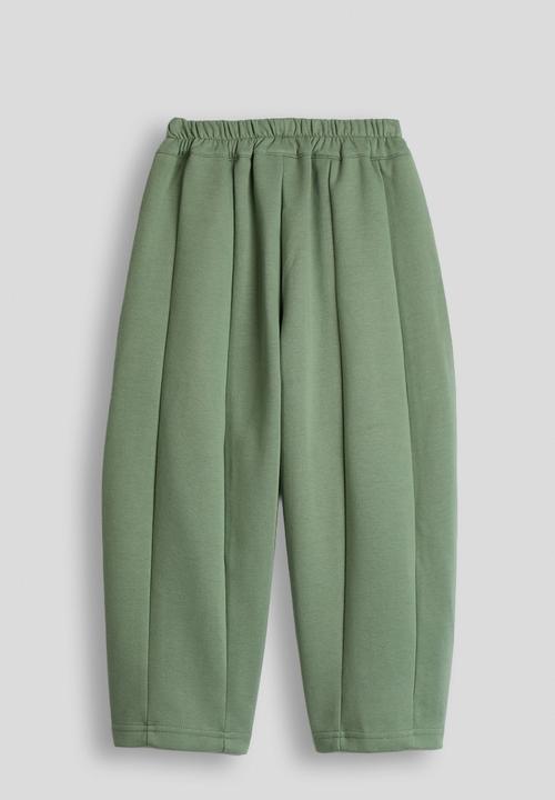 Pop Candy - Multi panelled sweatpants - green