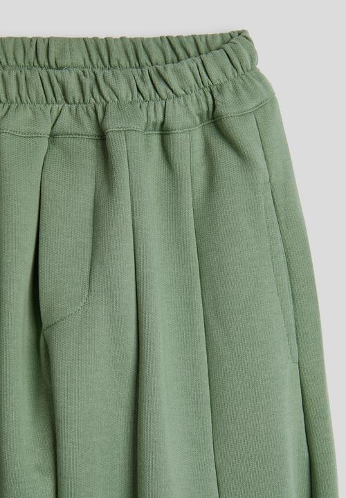 Pop Candy - Multi panelled sweatpants - green