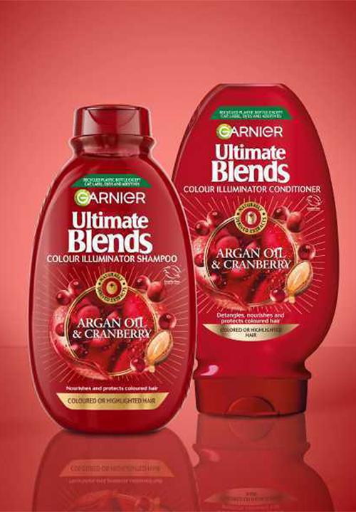 Garnier - Ultimate Blends Argan Oil & Cranberry Shampoo 400ml
