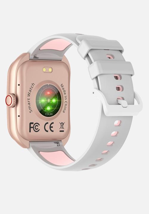 Colmi - COLMI P86 Smart Watch Two-color Strap Bands P86-SSP - Grey & Pink