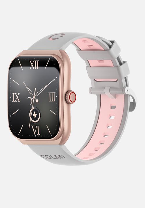 Colmi - COLMI P86 Smart Watch Two-color Strap Bands P86-SSP - Grey & Pink