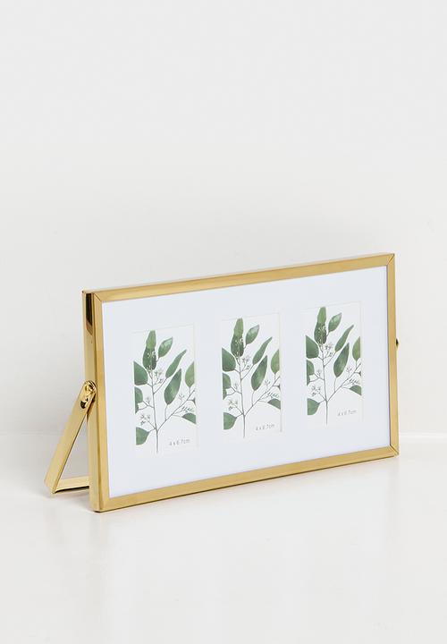 H&S - Metal Photo Frame - Gold