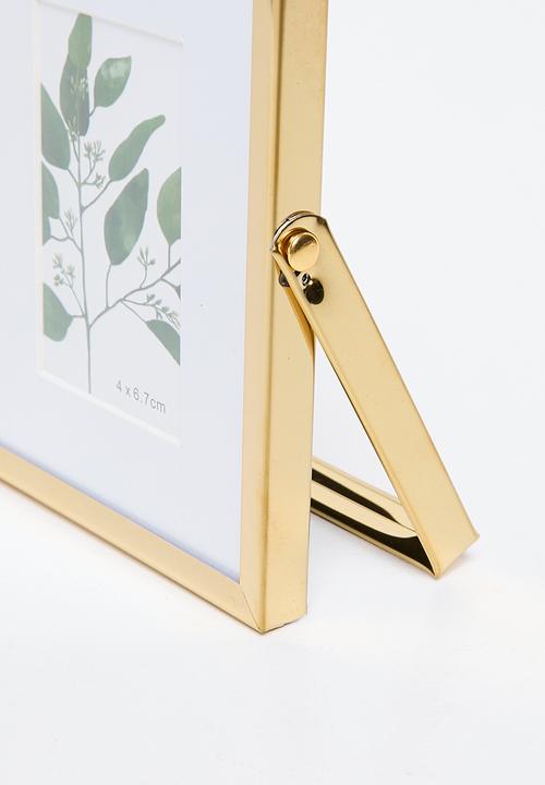 H&S - Metal Photo Frame - Gold