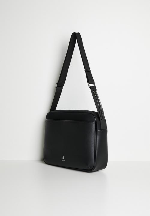 POLO - Metro Document Crossbody - Black Lyon