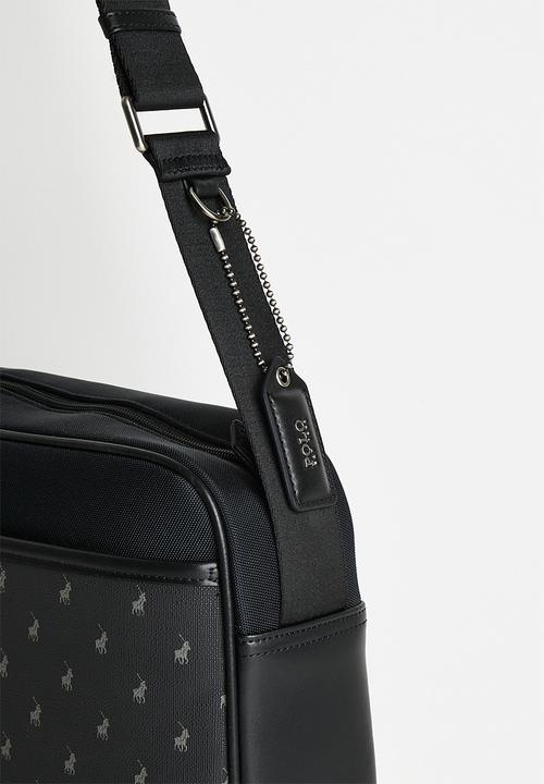 POLO - Metro Document Crossbody - Black Iconic