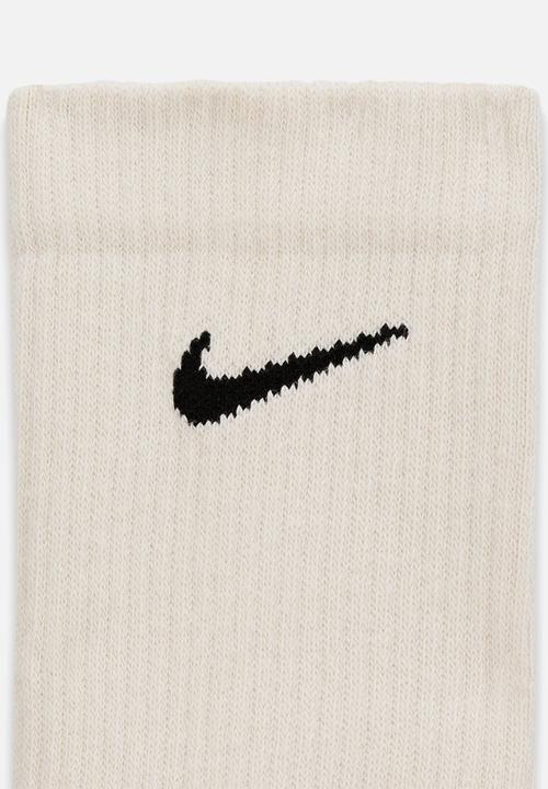 Nike - NSW Everyday Elevated Crew Socks (3 Pairs) - Beige/Browns/Ass