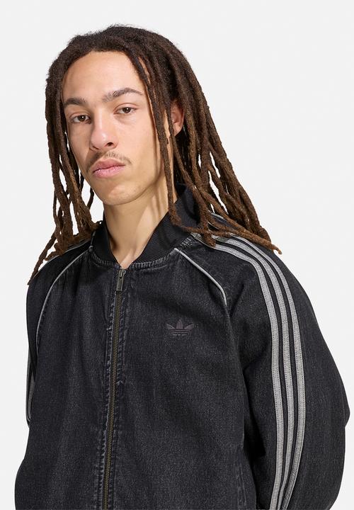 adidas Originals - Superstar Denim Tracktop - Black