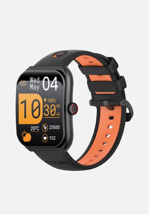 Colmi - COLMI P86 Smart Watch Two-color Strap Bands P86-SB - Black & Orange