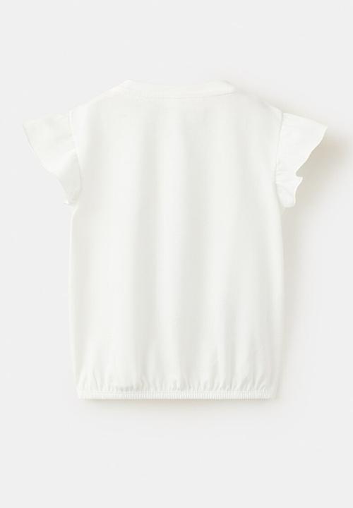 MANGO - T-Shirt Surfy - Natural