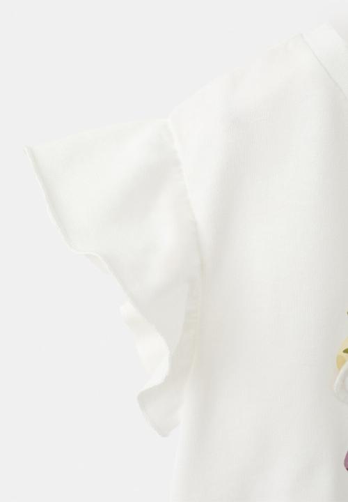 MANGO - T-Shirt Surfy - Natural