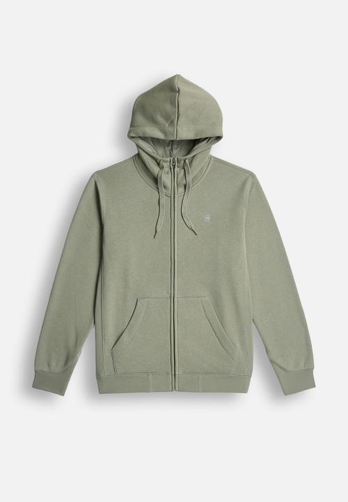 G-STAR - Premium Core Hdd Zip Sw L\S - Lt Orphus