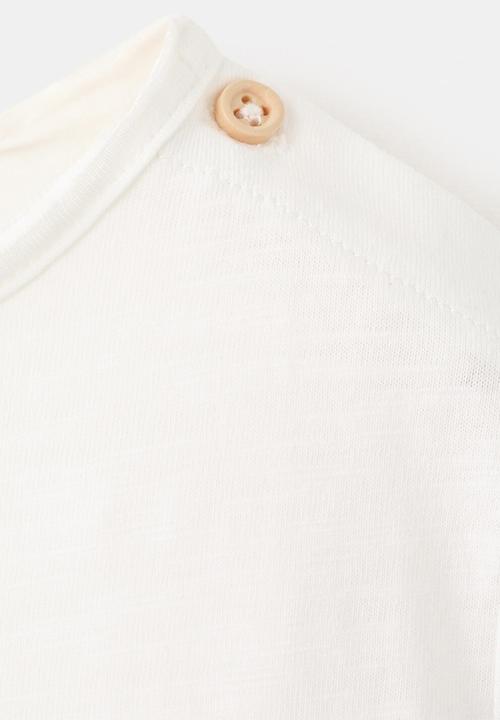 MANGO - T-Shirt Cangu - Natural