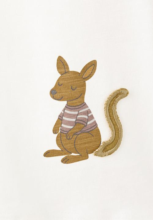 MANGO - T-Shirt Cangu - Natural