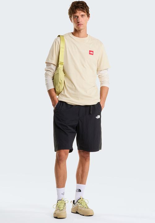 The North Face - Never Stop Exploring Regular Short Sleeve Tee-Graphic - Desert Stone