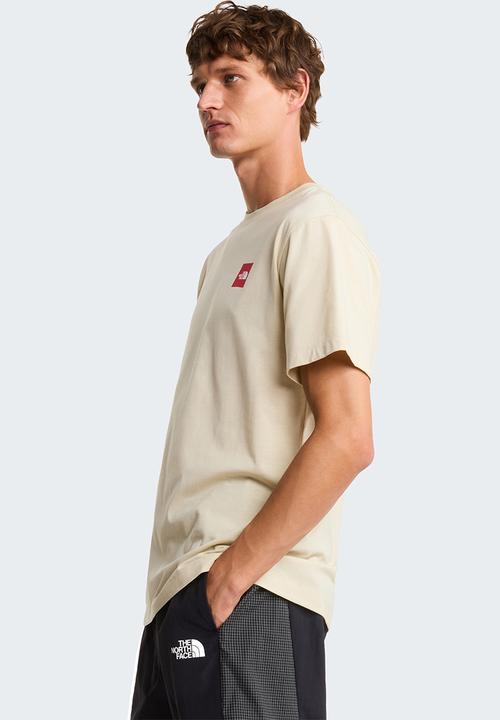 The North Face - Never Stop Exploring Regular Short Sleeve Tee-Graphic - Desert Stone