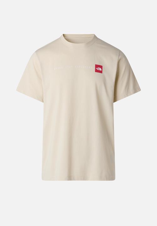 The North Face - Never Stop Exploring Regular Short Sleeve Tee-Graphic - Desert Stone