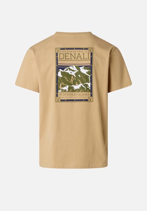 The North Face - M North Faces Regular Short Sleeve Tee-Graphic - Khaki Stone