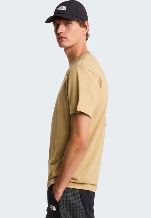 The North Face - M North Faces Regular Short Sleeve Tee-Graphic - Khaki Stone