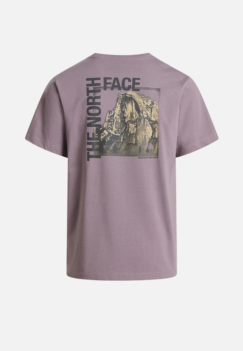 The North Face - Half Dome Photo Regular Short Sleeve Tee-Graphic - Transcendent Grey