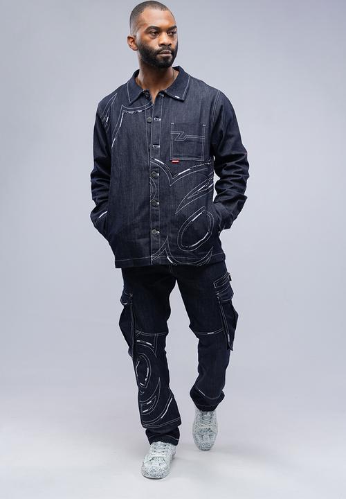 Bogart Man - Bogart utility stitch denim set - denim