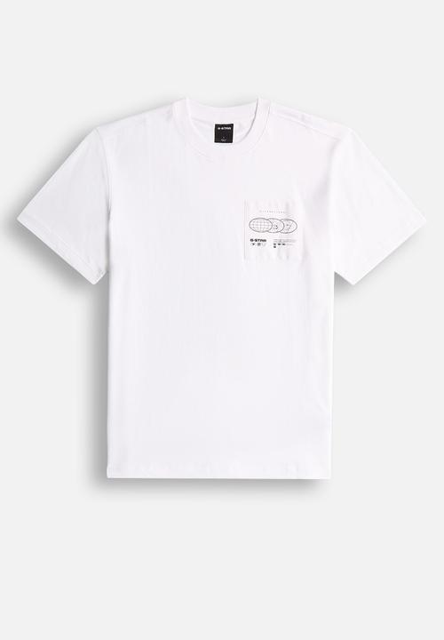 G-STAR - Applique Gr R T - White