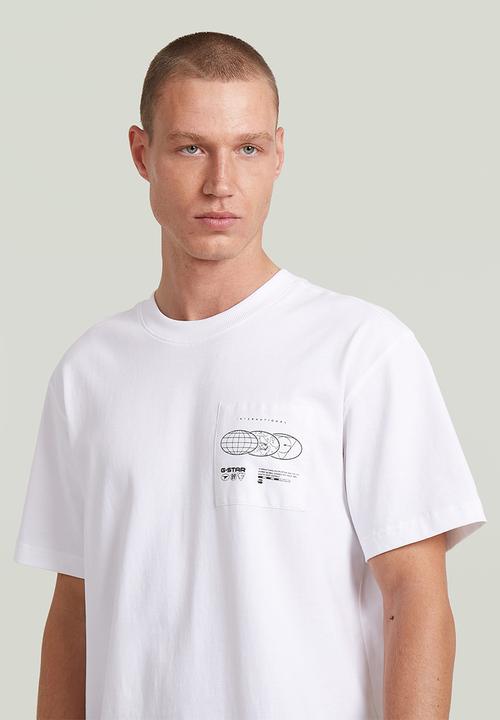 G-STAR - Applique Gr R T - White