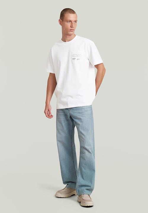 G-STAR - Applique Gr R T - White