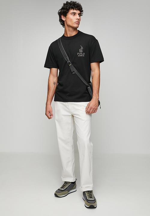 POLO - Mdududzi Pjc Short Sleeve 3D Logo Tee - Black