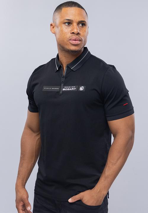 Bogart Man - Bogart styled by originators polo - black