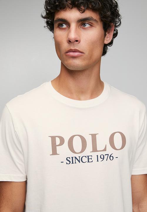POLO - Daniel Printed Short Sleeve Tee - White