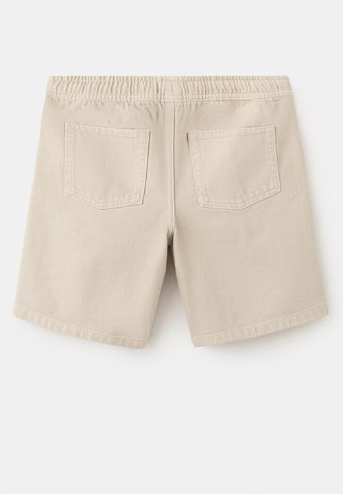 MANGO - Bermudas Costa - Light/Pastel Brown