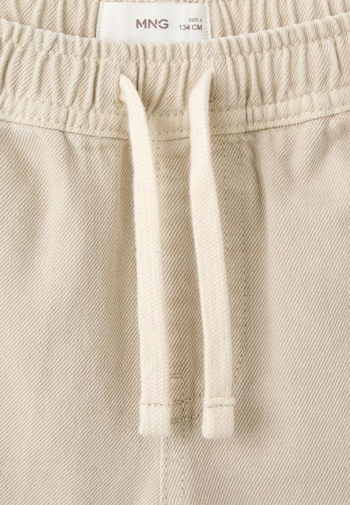 MANGO - Bermudas Costa - Light/Pastel Brown