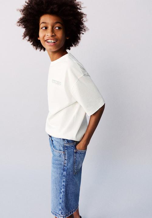 MANGO - T-Shirt A2Rodeo - Natural