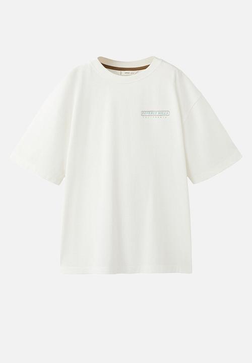 MANGO - T-Shirt A2Rodeo - Natural