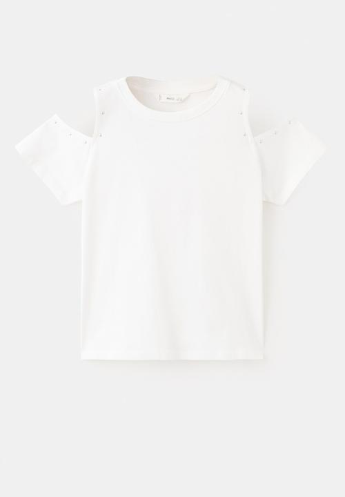 MANGO - T-Shirt Tach - Natural