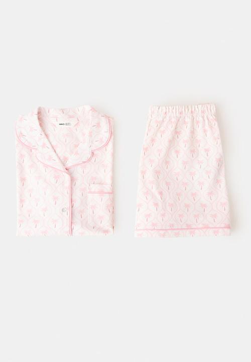 MANGO - Pyjama TROPICAL - Pink